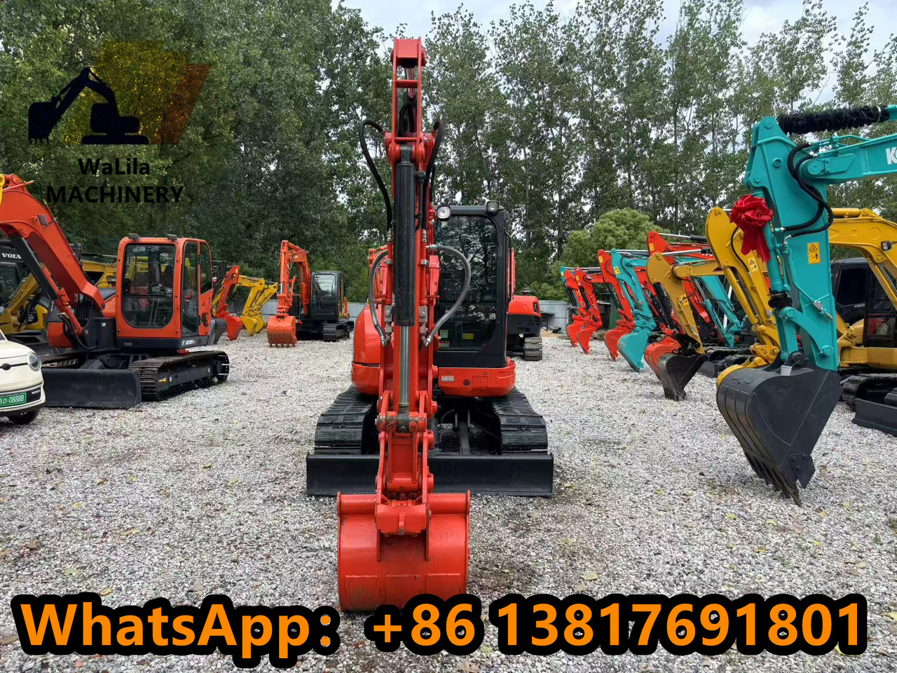 KUBOTA U55 - حفارة مصغرة: صور 4 KUBOTA U55 - حفارة مصغرة: صور 4