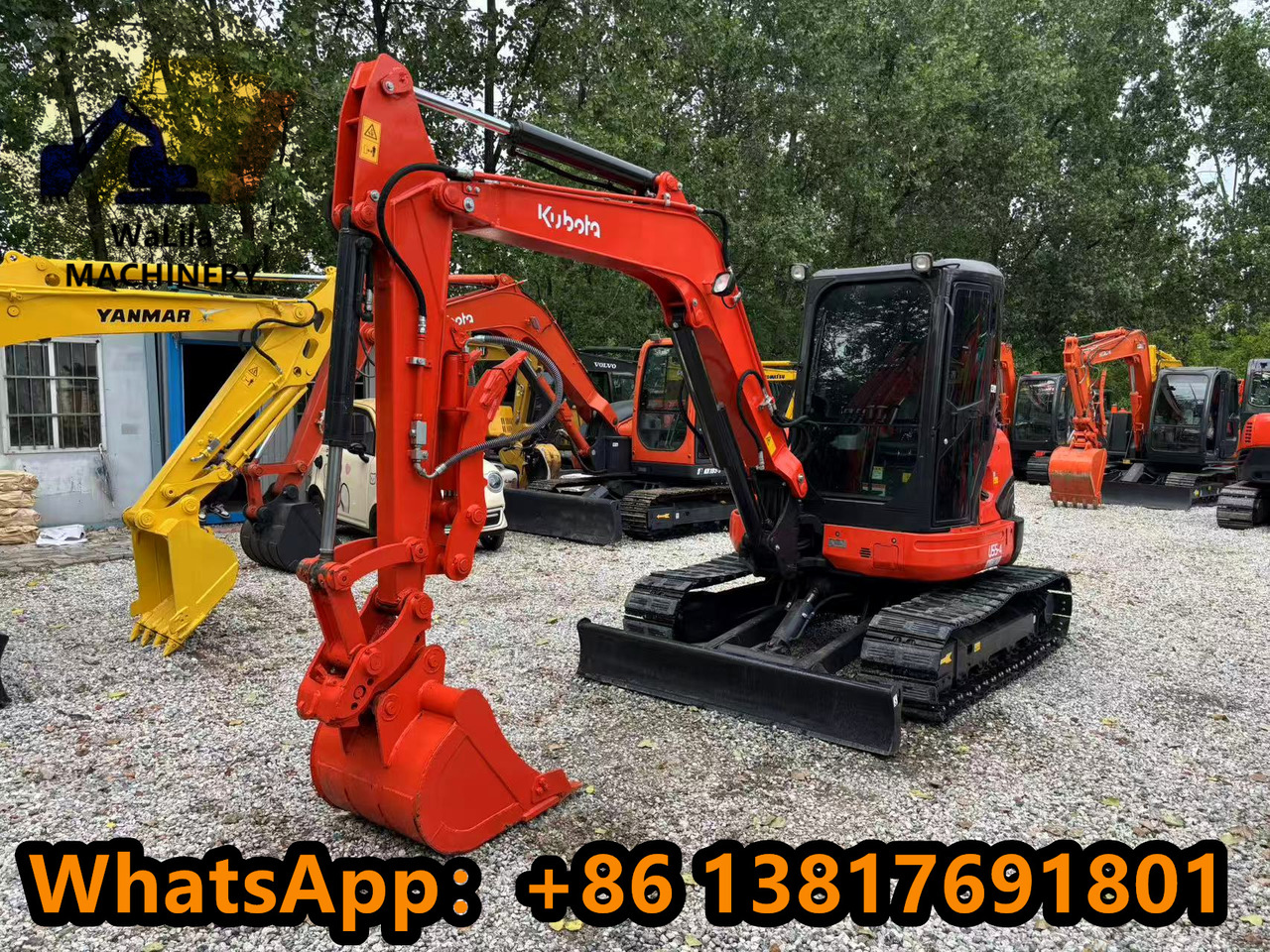 KUBOTA U55 - حفارة مصغرة: صور 3 KUBOTA U55 - حفارة مصغرة: صور 3