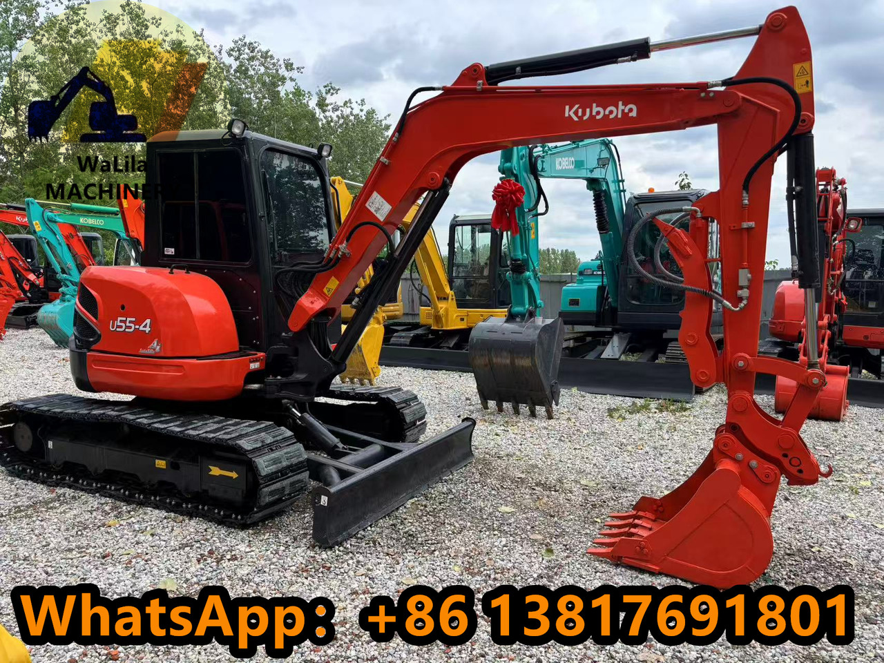 KUBOTA U55 - حفارة مصغرة: صور 1 KUBOTA U55 - حفارة مصغرة: صور 1