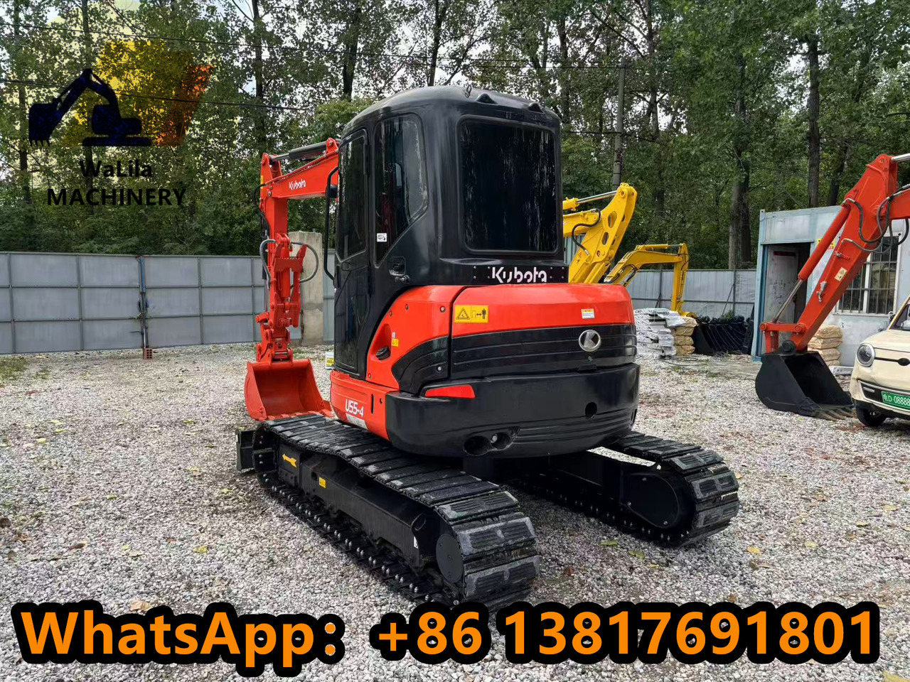 KUBOTA U55 - حفارة مصغرة: صور 5 KUBOTA U55 - حفارة مصغرة: صور 5