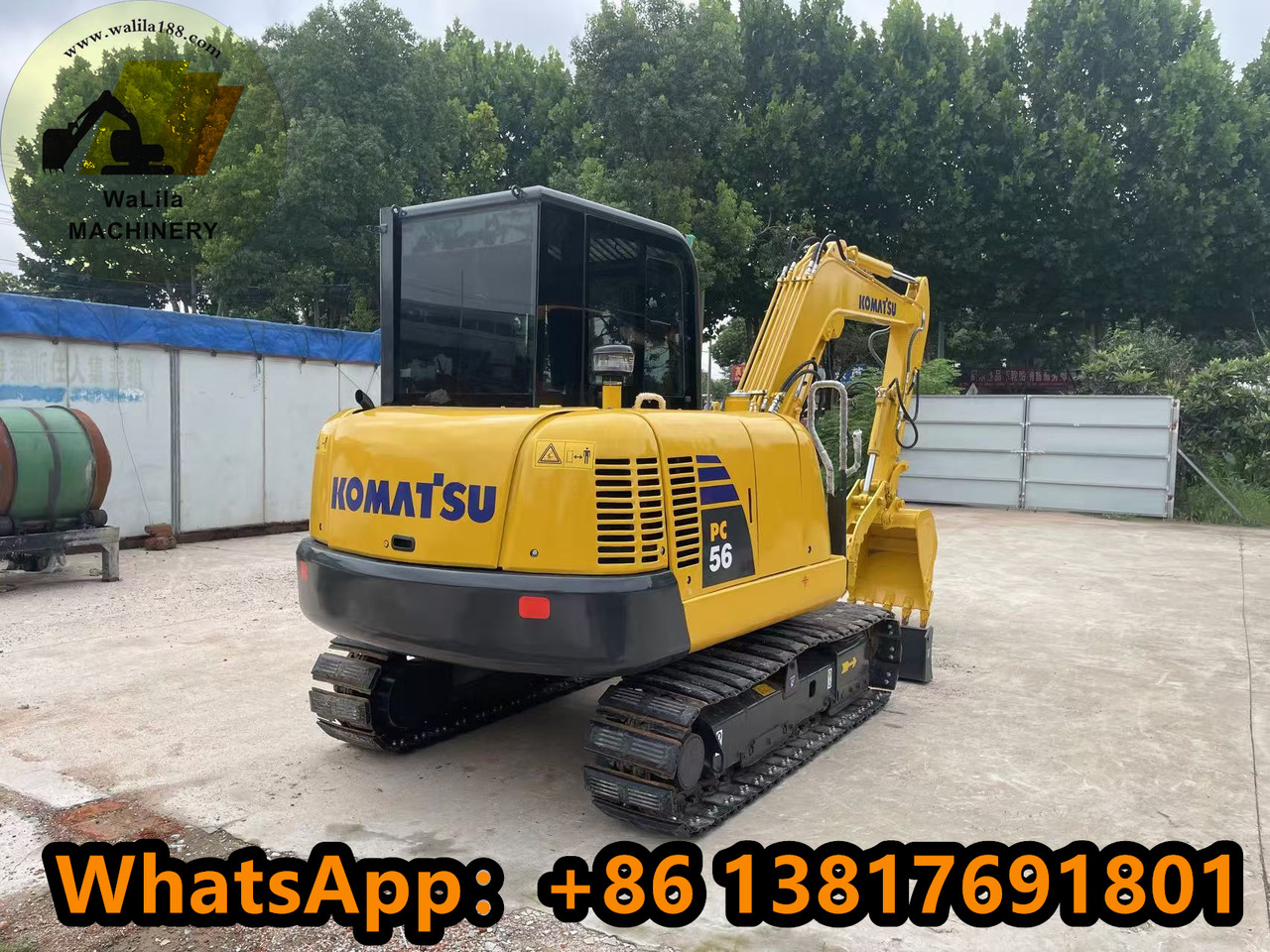 Komatsu PC 56-7 PC56-7 - حفارة مصغرة: صور 2 Komatsu PC 56-7 PC56-7 - حفارة مصغرة: صور 2