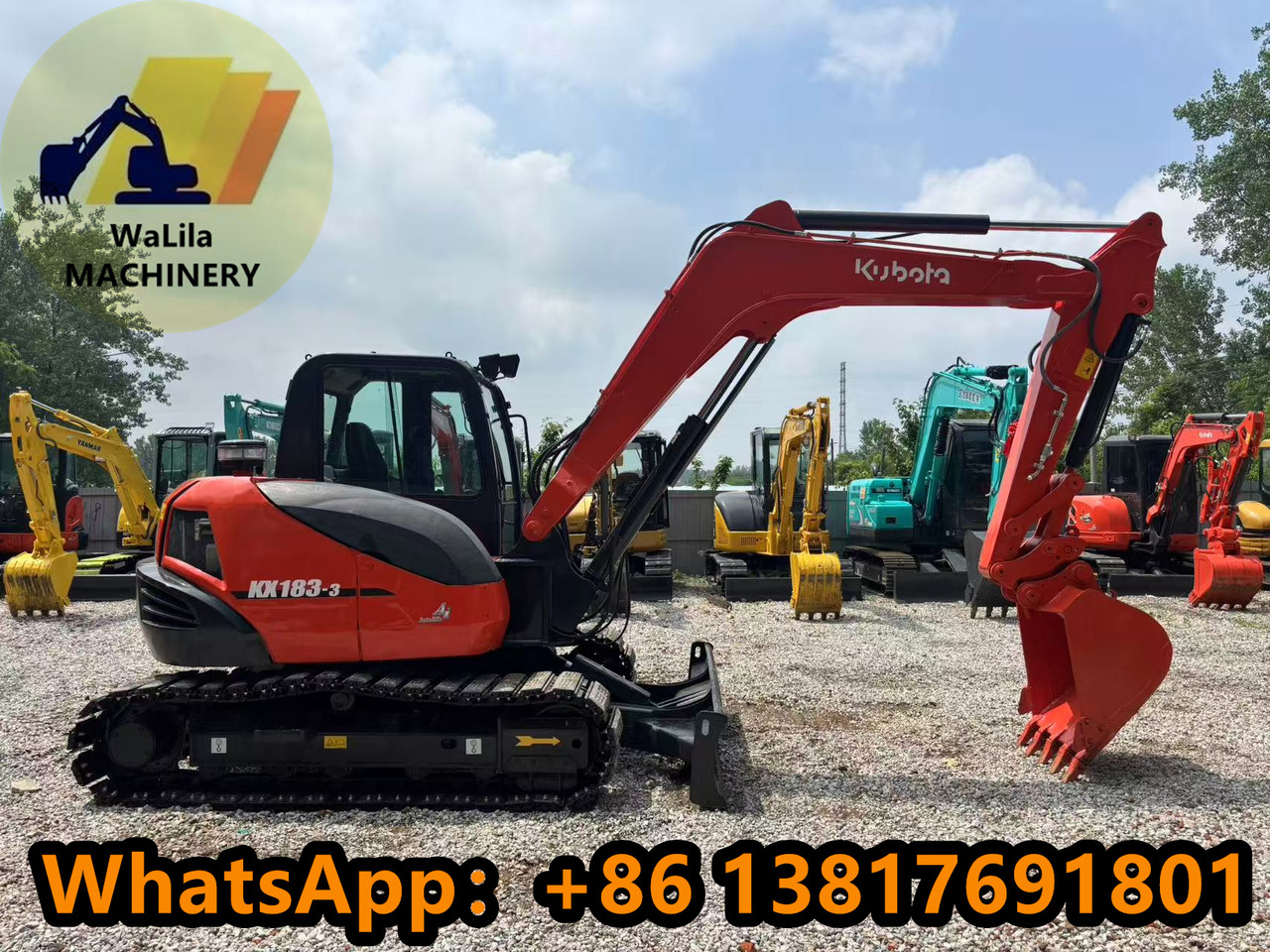 Kubota Kx183 - حفارة مصغرة: صور 3 Kubota Kx183 - حفارة مصغرة: صور 3