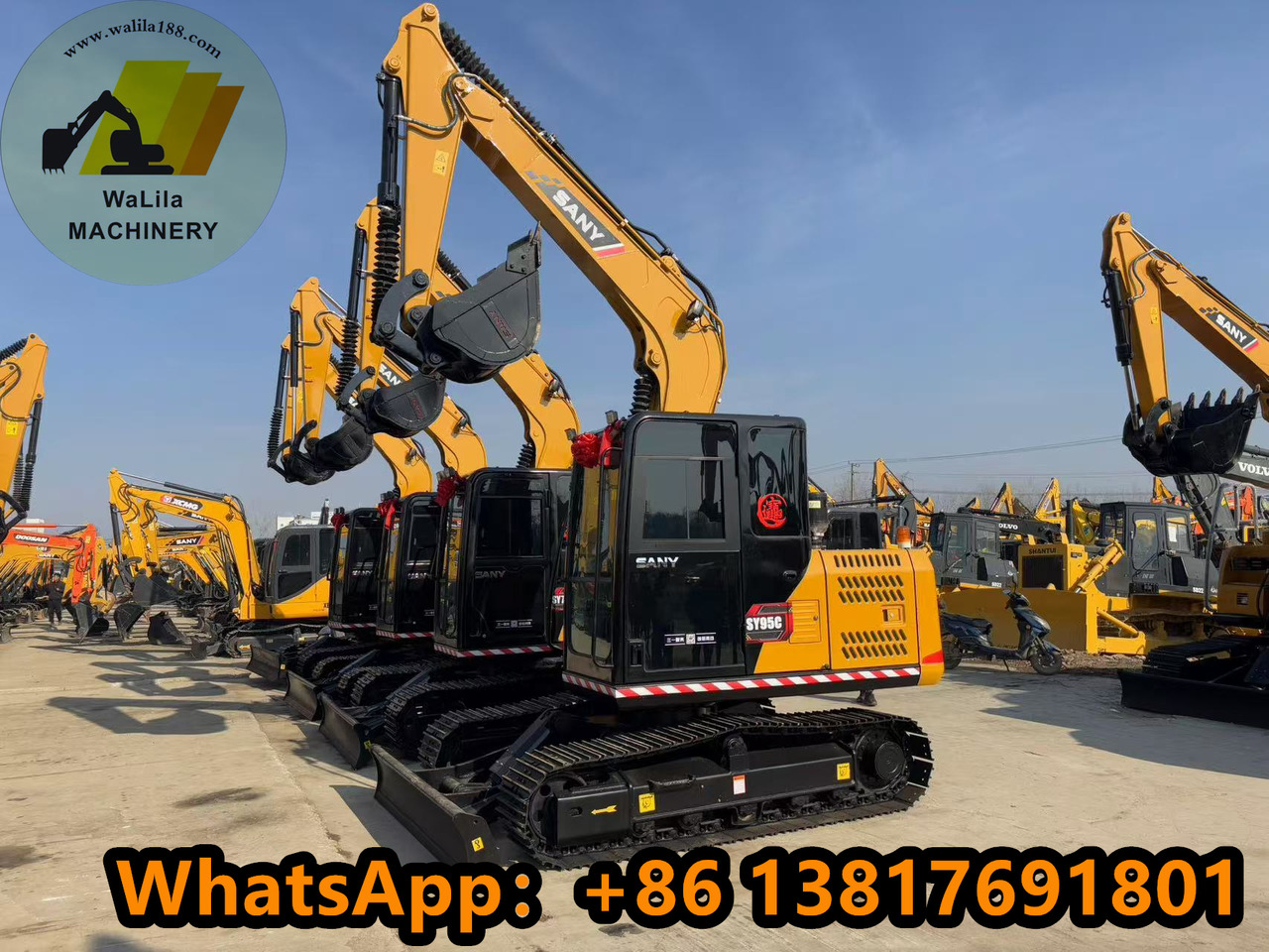 SANY SY95 - حفارات زحافة: صور 5 SANY SY95 - حفارات زحافة: صور 5