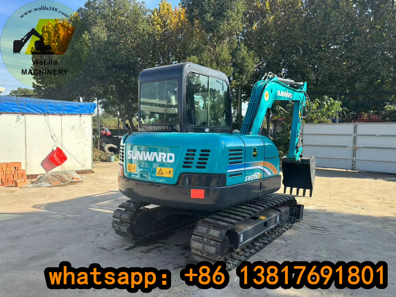 SUNWARD SWE60 SWE70 - حفارة مصغرة: صور 5 SUNWARD SWE60 SWE70 - حفارة مصغرة: صور 5