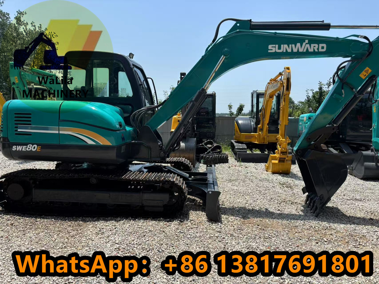 SUNWARD SWE80 - حفارة مصغرة: صور 5 SUNWARD SWE80 - حفارة مصغرة: صور 5