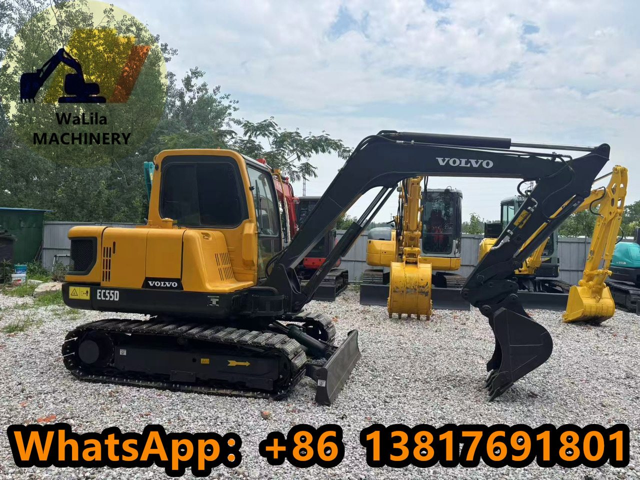VOLVO EC55 - حفارة مصغرة: صور 5 VOLVO EC55 - حفارة مصغرة: صور 5