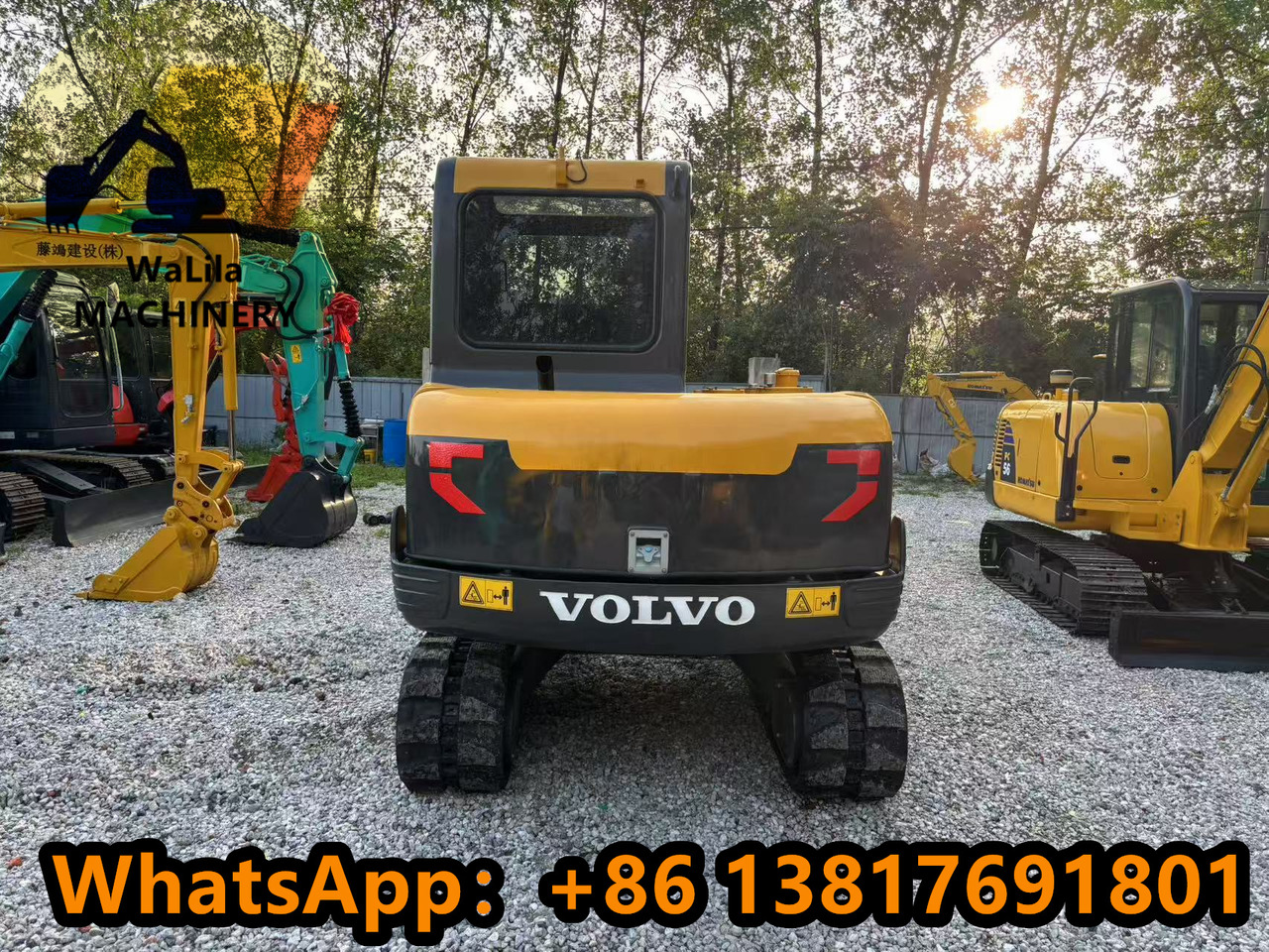 Volvo EC55D Rubber track - حفارة مصغرة: صور 4 Volvo EC55D Rubber track - حفارة مصغرة: صور 4