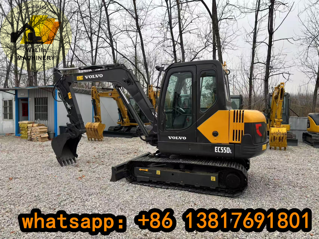 Volvo EC55D - حفارة مصغرة: صور 2 Volvo EC55D - حفارة مصغرة: صور 2