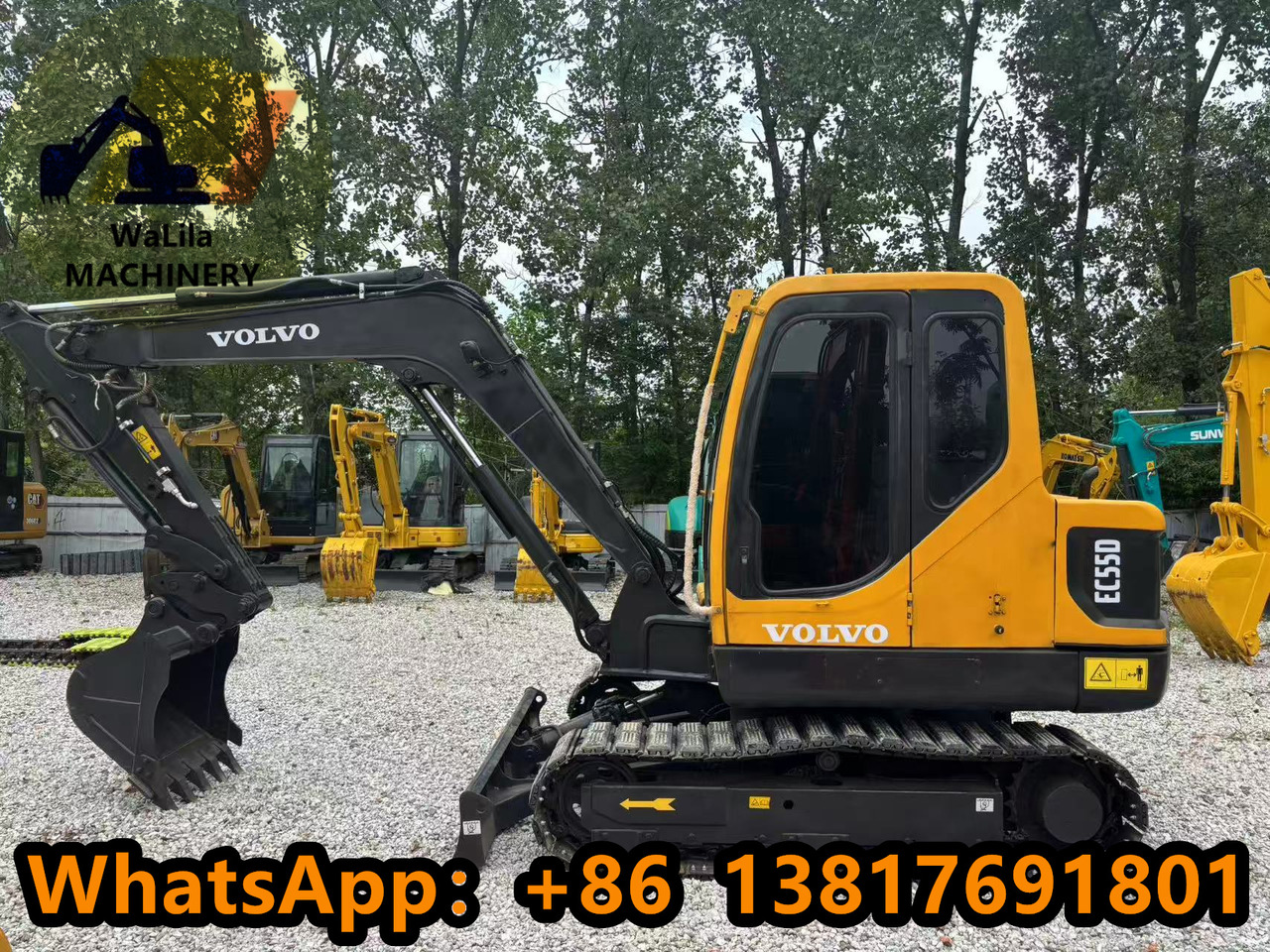 Volvo EC55D - حفارة مصغرة: صور 2 Volvo EC55D - حفارة مصغرة: صور 2
