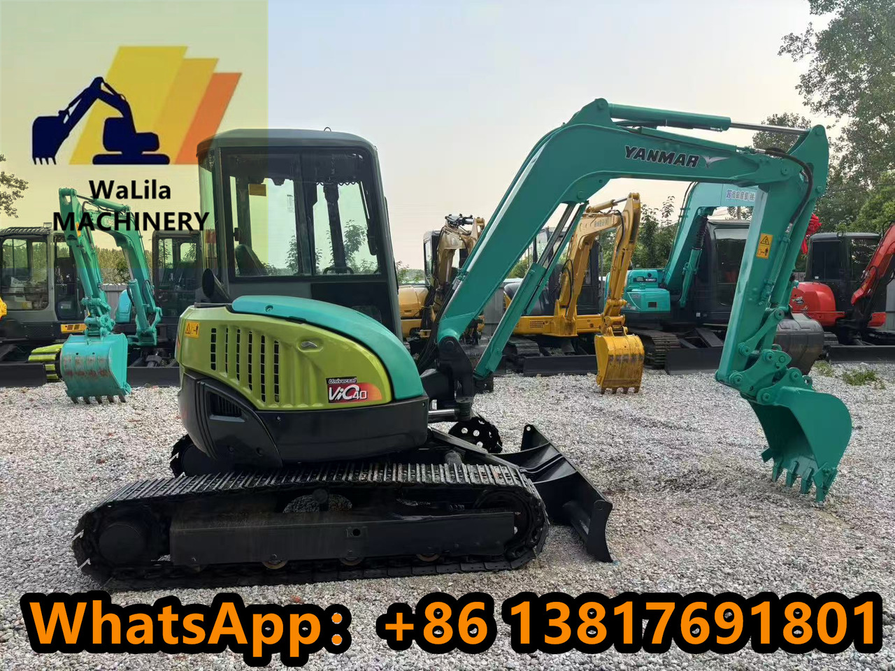 YANMAR vio40 - حفارة مصغرة: صور 1 YANMAR vio40 - حفارة مصغرة: صور 1