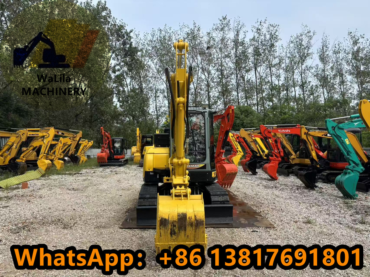 YANMAR vio55 - حفارة مصغرة: صور 5 YANMAR vio55 - حفارة مصغرة: صور 5