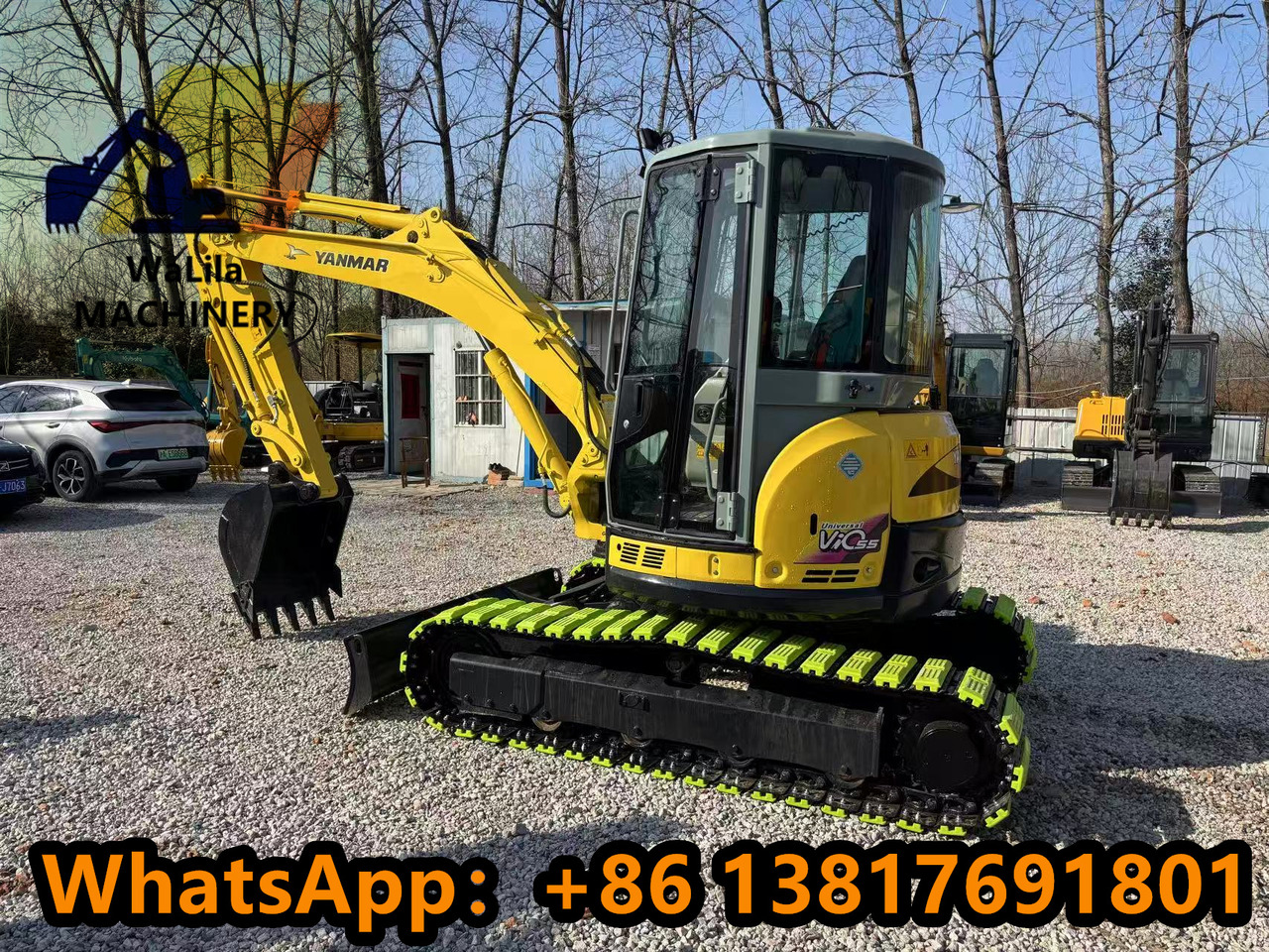 Yanmar Vio 55 Vio55 - حفارة مصغرة: صور 1 Yanmar Vio 55 Vio55 - حفارة مصغرة: صور 1