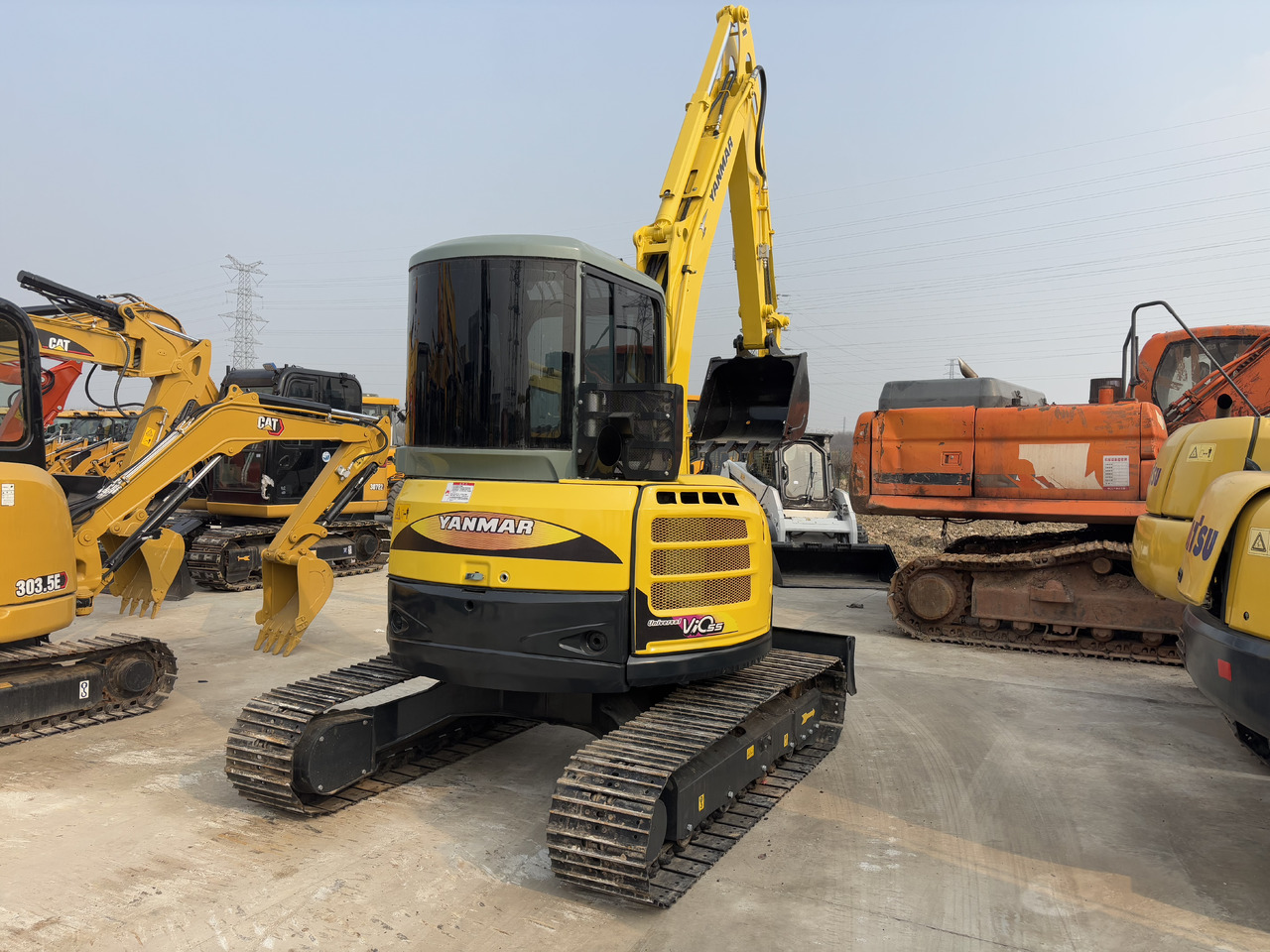 Yanmar Vio 55 Vio55 - حفارة مصغرة: صور 2 Yanmar Vio 55 Vio55 - حفارة مصغرة: صور 2