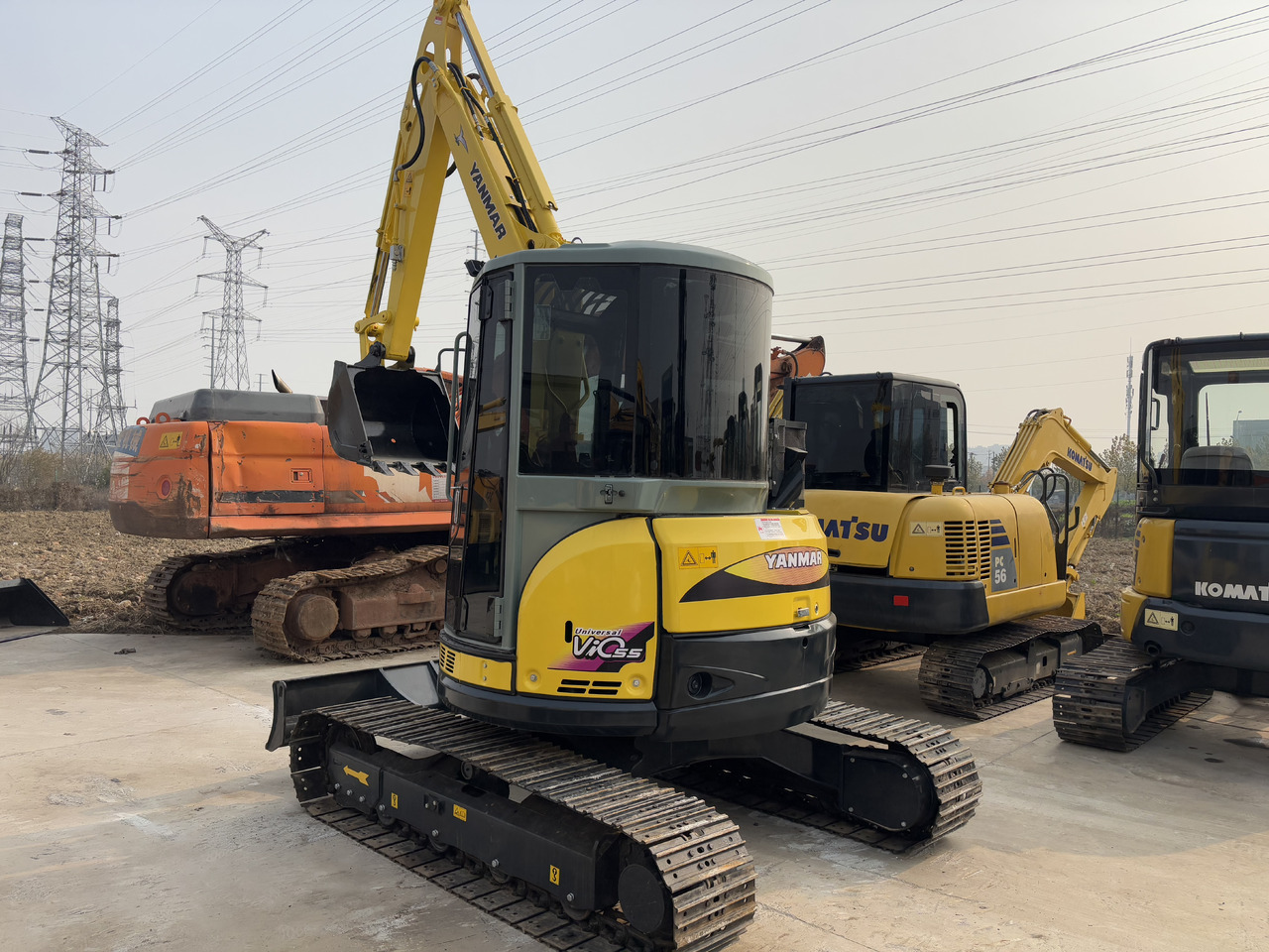 Yanmar Vio 55 Vio55 - حفارة مصغرة: صور 1 Yanmar Vio 55 Vio55 - حفارة مصغرة: صور 1
