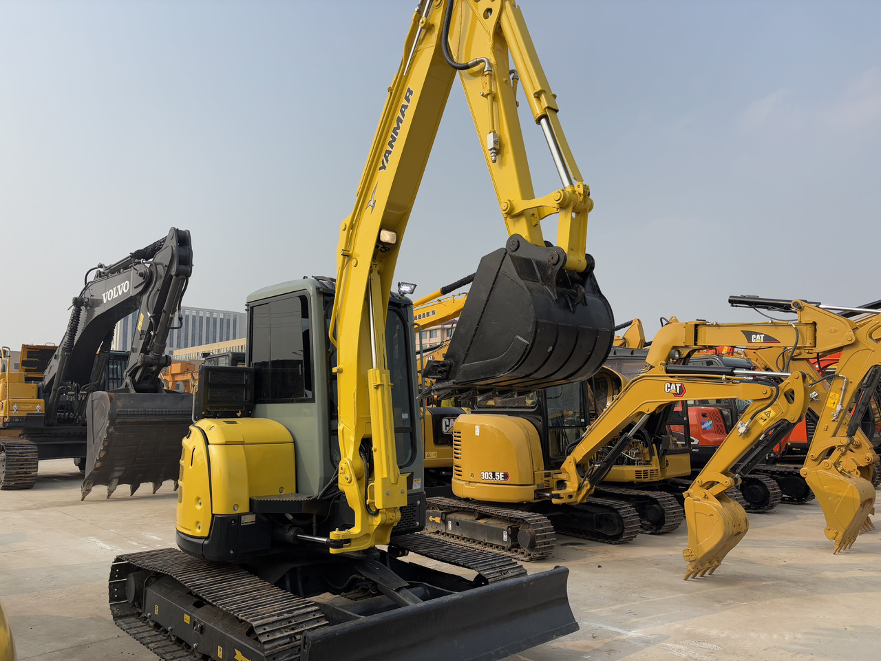Yanmar Vio 55 Vio55 - حفارة مصغرة: صور 5 Yanmar Vio 55 Vio55 - حفارة مصغرة: صور 5