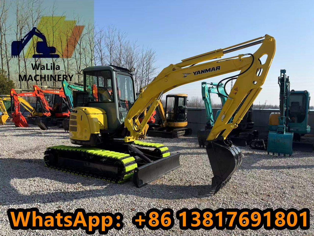 Yanmar Vio 55 Vio55 - حفارة مصغرة: صور 5 Yanmar Vio 55 Vio55 - حفارة مصغرة: صور 5