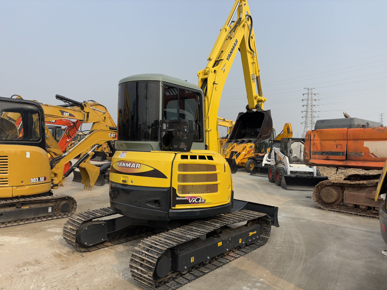 Yanmar Vio 55 Vio55 - حفارة مصغرة: صور 4 Yanmar Vio 55 Vio55 - حفارة مصغرة: صور 4