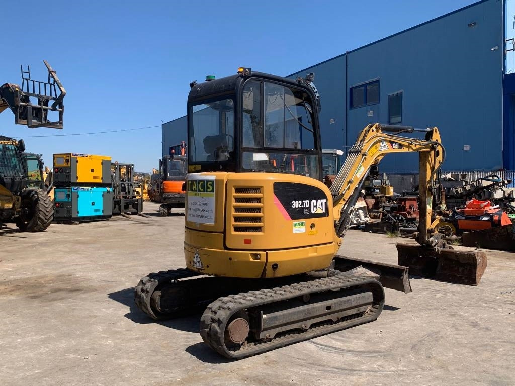 CAT 302.7 CR - حفارة مصغرة: صور 4 CAT 302.7 CR - حفارة مصغرة: صور 4