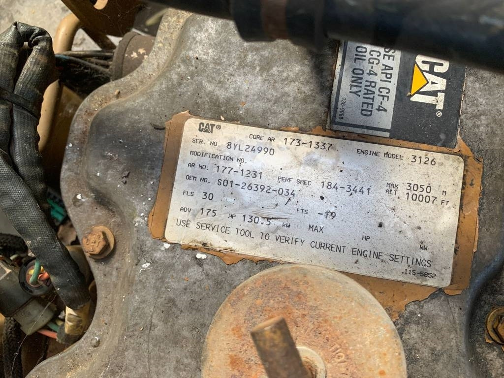 CAT 3126 ENGINE - المحرك - آلات البناء: صور 4 CAT 3126 ENGINE - المحرك - آلات البناء: صور 4