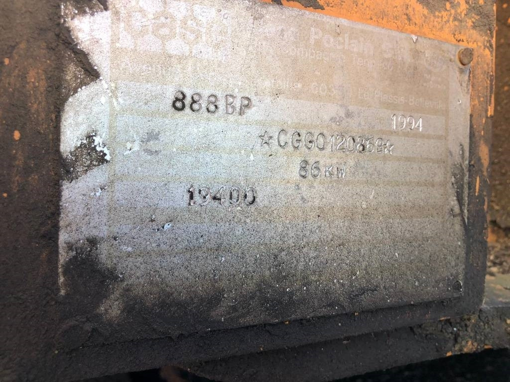 Case Poclain 888BP FOR PARTS - حفارة على عجلات: صور 4 Case Poclain 888BP FOR PARTS - حفارة على عجلات: صور 4
