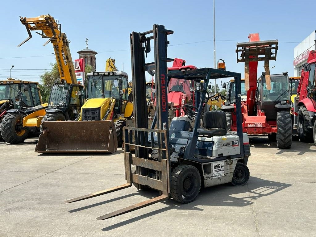 Komatsu FG 15 HT-15 - رافعة شوكية: صور 1 Komatsu FG 15 HT-15 - رافعة شوكية: صور 1