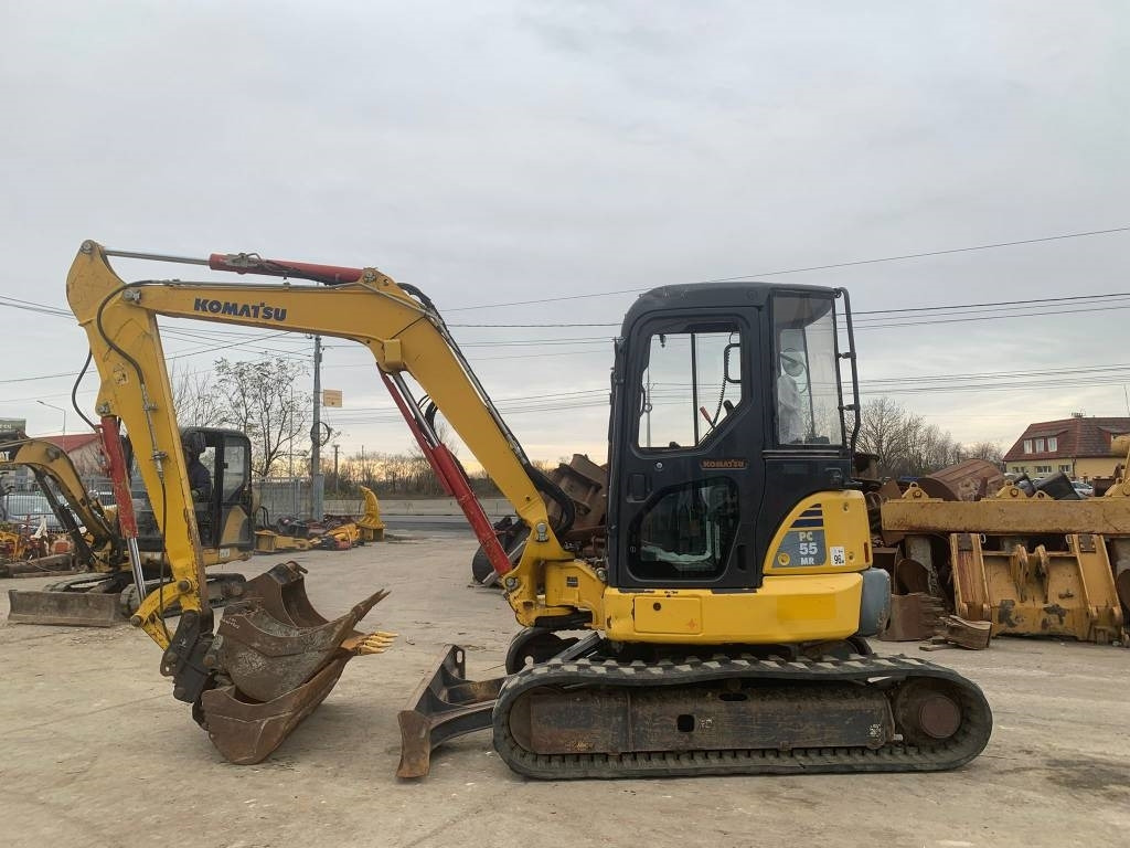 Komatsu PC 55 MR-3 - حفارة مصغرة: صور 2 Komatsu PC 55 MR-3 - حفارة مصغرة: صور 2