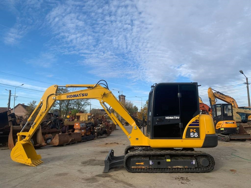 Komatsu PC 56-7 - حفارة مصغرة: صور 2 Komatsu PC 56-7 - حفارة مصغرة: صور 2