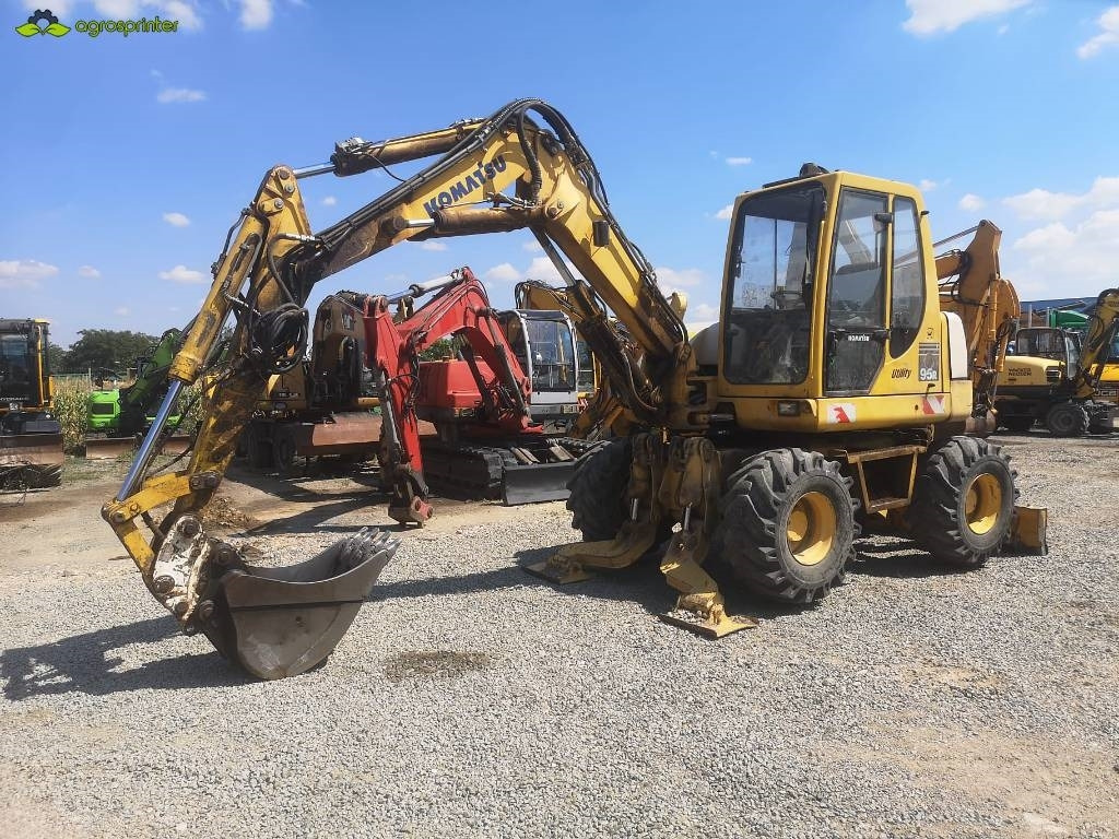 Komatsu PW 95 - حفارة مصغرة: صور 1 Komatsu PW 95 - حفارة مصغرة: صور 1