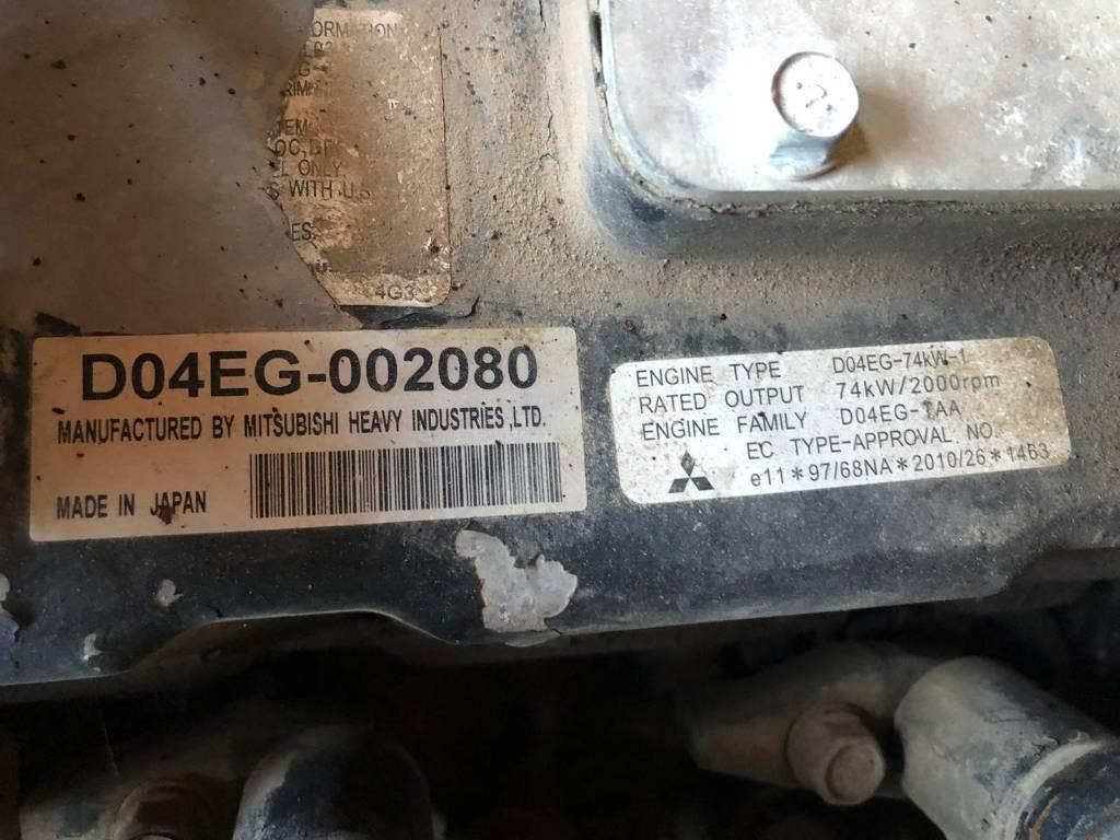 Mitsubishi D04EG-TAA ENGINE - المحرك - آلات البناء: صور 3 Mitsubishi D04EG-TAA ENGINE - المحرك - آلات البناء: صور 3