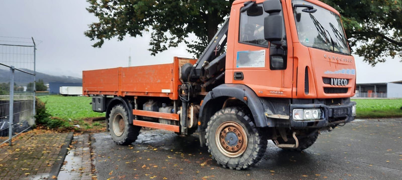 Iveco ML110-220 4x4 mit Kran+Funk - شاحنات مسطحة, شاحنة كرين: صور 1 Iveco ML110-220 4x4 mit Kran+Funk - شاحنات مسطحة, شاحنة كرين: صور 1