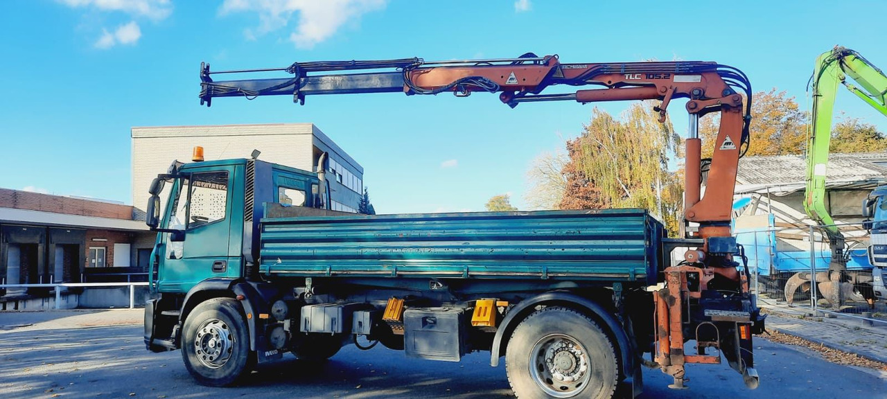 Iveco ML180E28K 4x2 mit Kran/Funk/Greifer - قلابات, شاحنة كرين: صور 2 Iveco ML180E28K 4x2 mit Kran/Funk/Greifer - قلابات, شاحنة كرين: صور 2