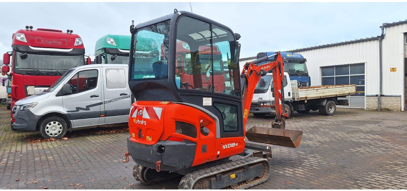 Kubota KX018-4 - حفارة مصغرة: صور 3 Kubota KX018-4 - حفارة مصغرة: صور 3