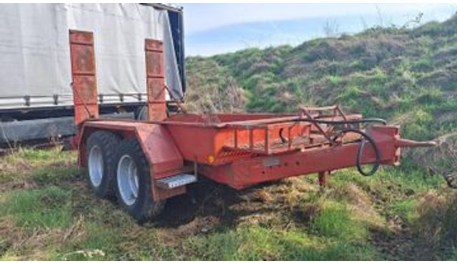 Langendorf 2-Achser Tieflader mit Rampen - عربة مسطحة منخفضة مقطورة: صور 1 Langendorf 2-Achser Tieflader mit Rampen - عربة مسطحة منخفضة مقطورة: صور 1