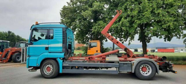 MAN TGS 18.440 Abroller mit Funk +Kran vor - شاحنة ذات الخطاف, شاحنة كرين: صور 4 MAN TGS 18.440 Abroller mit Funk +Kran vor - شاحنة ذات الخطاف, شاحنة كرين: صور 4