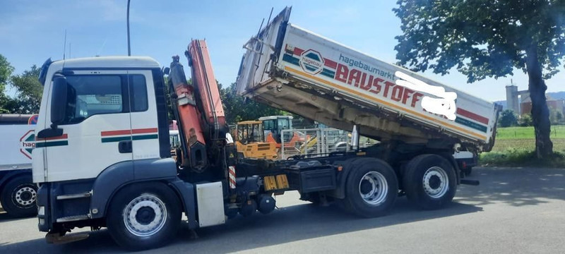 MAN TGS 26.400 Kipper Mit Kran/Funk - شاحنات مسطحة, شاحنة كرين: صور 3 MAN TGS 26.400 Kipper Mit Kran/Funk - شاحنات مسطحة, شاحنة كرين: صور 3