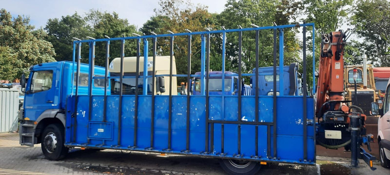 Mercedes-Benz 1828 Pritsche+Glastransport - شاحنات مسطحة, شاحنة كرين: صور 3 Mercedes-Benz 1828 Pritsche+Glastransport - شاحنات مسطحة, شاحنة كرين: صور 3