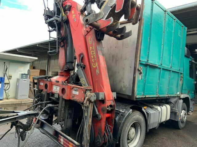 Mercedes-Benz 1841K 4x2 Actros Kipper mit Kran+Greifer - قلابات, شاحنة كرين: صور 5 Mercedes-Benz 1841K 4x2 Actros Kipper mit Kran+Greifer - قلابات, شاحنة كرين: صور 5