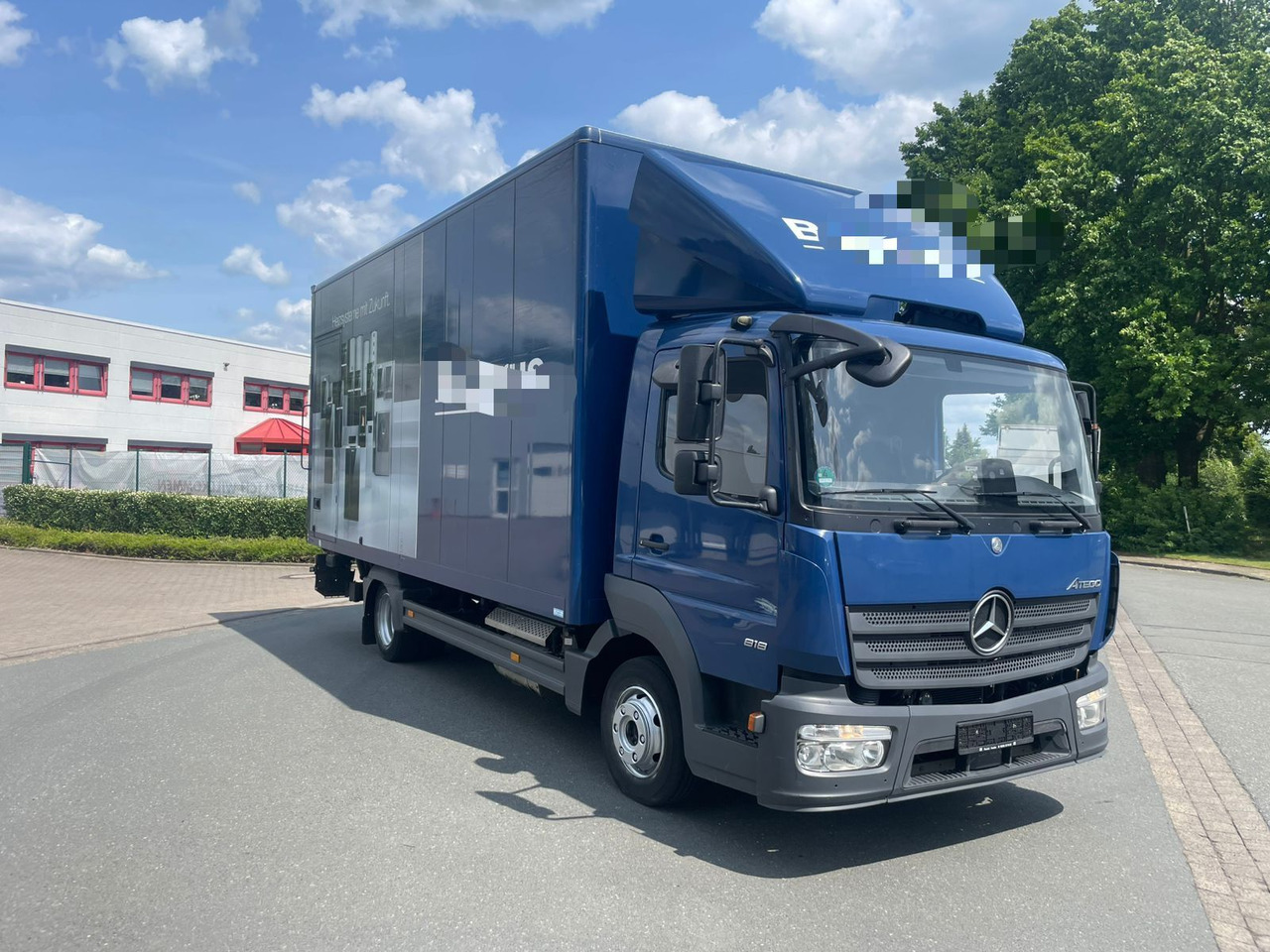 Mercedes-Benz 818 Koffer mit LBW - الشاحنات الصغيرة صندوق مغلق: صور 2 Mercedes-Benz 818 Koffer mit LBW - الشاحنات الصغيرة صندوق مغلق: صور 2