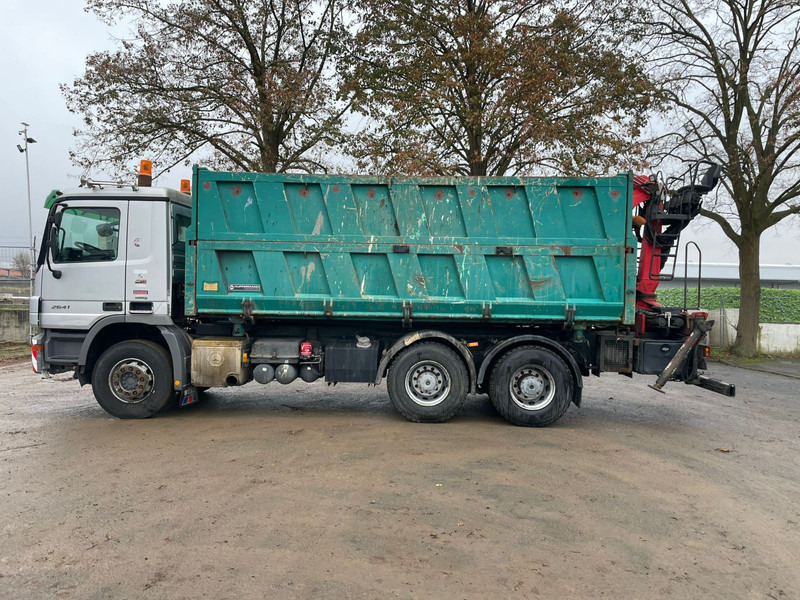 Mercedes-Benz Actros 2641 - قلابات, شاحنة كرين: صور 1 Mercedes-Benz Actros 2641 - قلابات, شاحنة كرين: صور 1