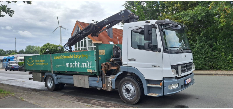 Mercedes-Benz Atego 1529 - شاحنات مسطحة, شاحنة كرين: صور 1 Mercedes-Benz Atego 1529 - شاحنات مسطحة, شاحنة كرين: صور 1