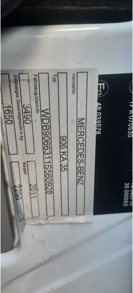 Mercedes-Benz Sprinter 316 Kastenwagen - فان المدمجة: صور 4 Mercedes-Benz Sprinter 316 Kastenwagen - فان المدمجة: صور 4