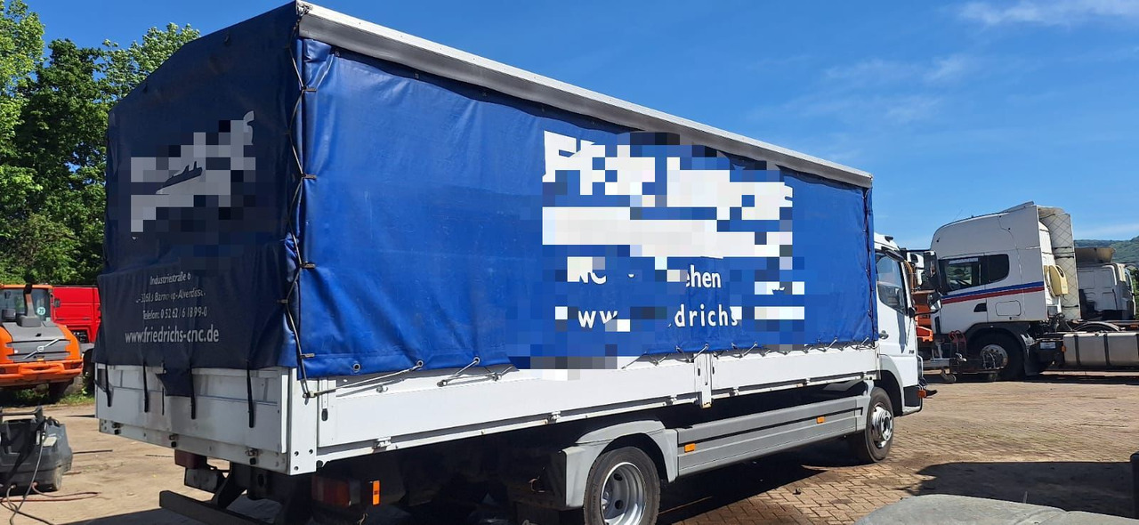 Mercedes-Benz Sprinter 818 Pritsche Plane - الشاحنات الصغيرة المسطحة: صور 3 Mercedes-Benz Sprinter 818 Pritsche Plane - الشاحنات الصغيرة المسطحة: صور 3