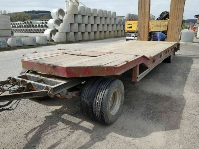 Müller-Mitteltal Tieflader - عربة مسطحة منخفضة مقطورة: صور 1 Müller-Mitteltal Tieflader - عربة مسطحة منخفضة مقطورة: صور 1