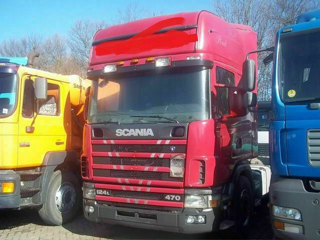 Scania 124-470 Topline Retader Kipperhydraulik - شاحنة جرار: صور 1 Scania 124-470 Topline Retader Kipperhydraulik - شاحنة جرار: صور 1