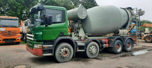 Scania P340PS 4-Achser 8x4 Betonmischer Euro:4 - شاحنة خلاطة خرسانة: صور 1 Scania P340PS 4-Achser 8x4 Betonmischer Euro:4 - شاحنة خلاطة خرسانة: صور 1