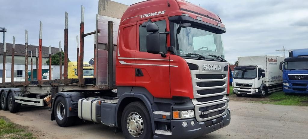 Scania R490 SZM E6 Blatt/Luft G.Haus/Hochdach - شاحنة جرار: صور 1 Scania R490 SZM E6 Blatt/Luft G.Haus/Hochdach - شاحنة جرار: صور 1