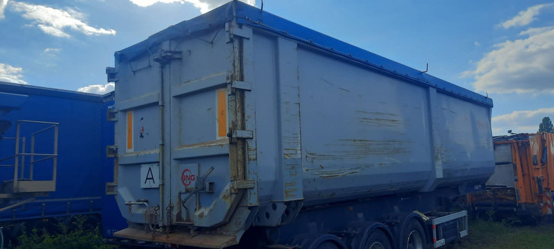 Schmitz Cargobull 3-Achser/Stahlmulde 53m3 - قلابة نصف مقطورة: صور 1 Schmitz Cargobull 3-Achser/Stahlmulde 53m3 - قلابة نصف مقطورة: صور 1
