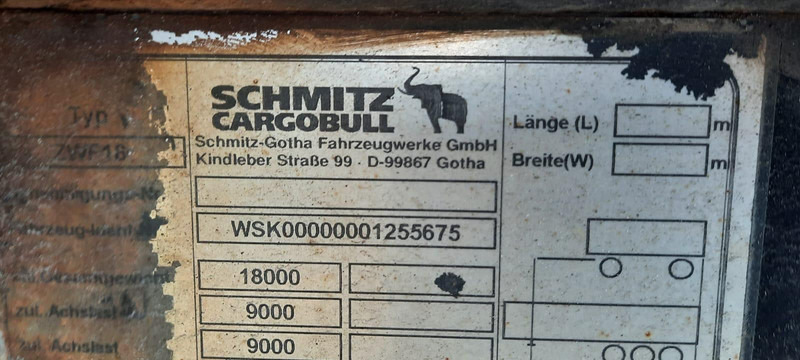 Schmitz Cargobull Containeranhänger mit Container - شاحنات الحاويات / جسم علوي قابل للتغيير مقطورة: صور 2 Schmitz Cargobull Containeranhänger mit Container - شاحنات الحاويات / جسم علوي قابل للتغيير مقطورة: صور 2
