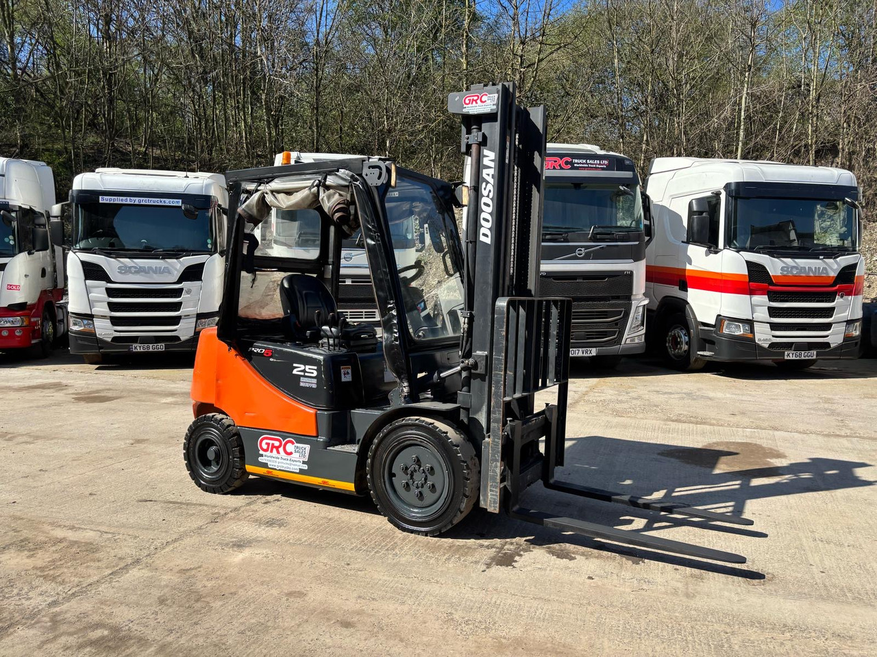 2012 DOOSAN D25S-5 Forklift - رافعة شوكية ديزل: صور 5 2012 DOOSAN D25S-5 Forklift - رافعة شوكية ديزل: صور 5