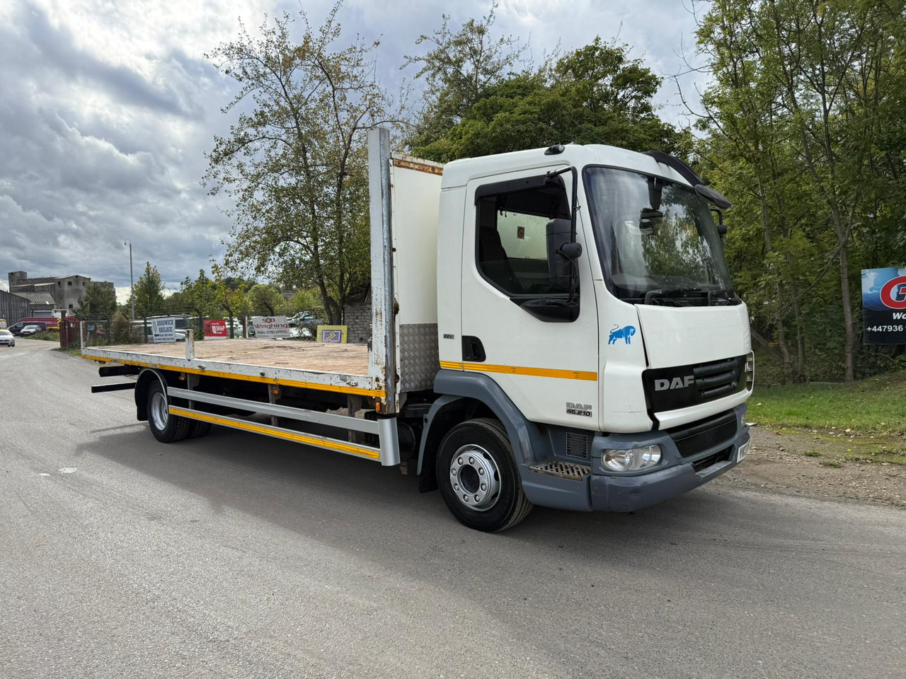 2013 DAF LF Flatbed Truck - شاحنات مسطحة: صور 2 2013 DAF LF Flatbed Truck - شاحنات مسطحة: صور 2
